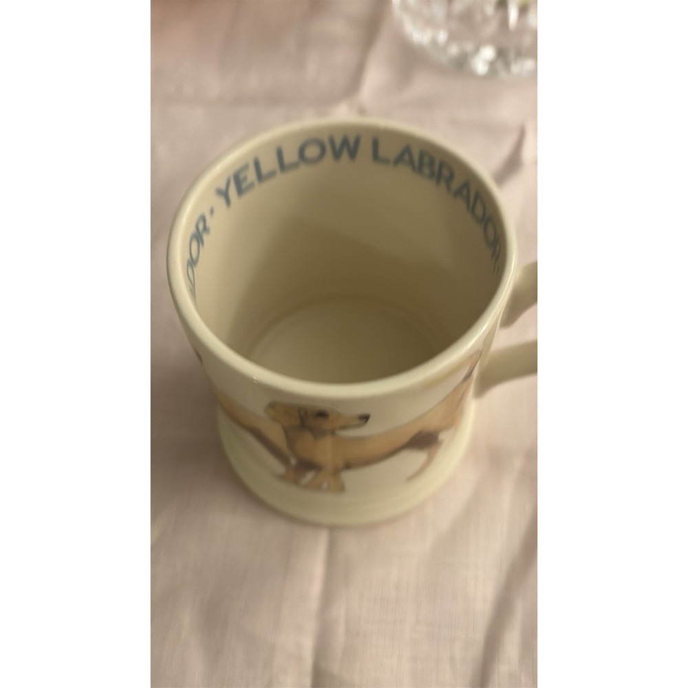 Emma Bridgewater Supporting Help For Heroes Yellow Labrador Coffee Mug Half Pint - Picture 9 of 16